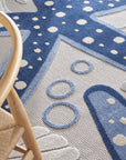 Nourison Coastal Tropical Area Rug - From Where - 