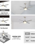 Nova 52 - in Indoor Smart Ceiling Fan - From Where - 