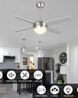 Nova 52 - in Indoor Smart Ceiling Fan - From Where - 