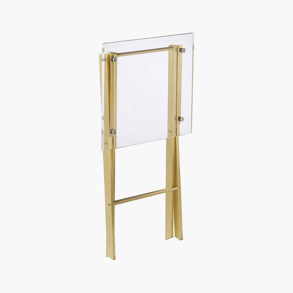 Novo Acrylic Folding Table - From Where -