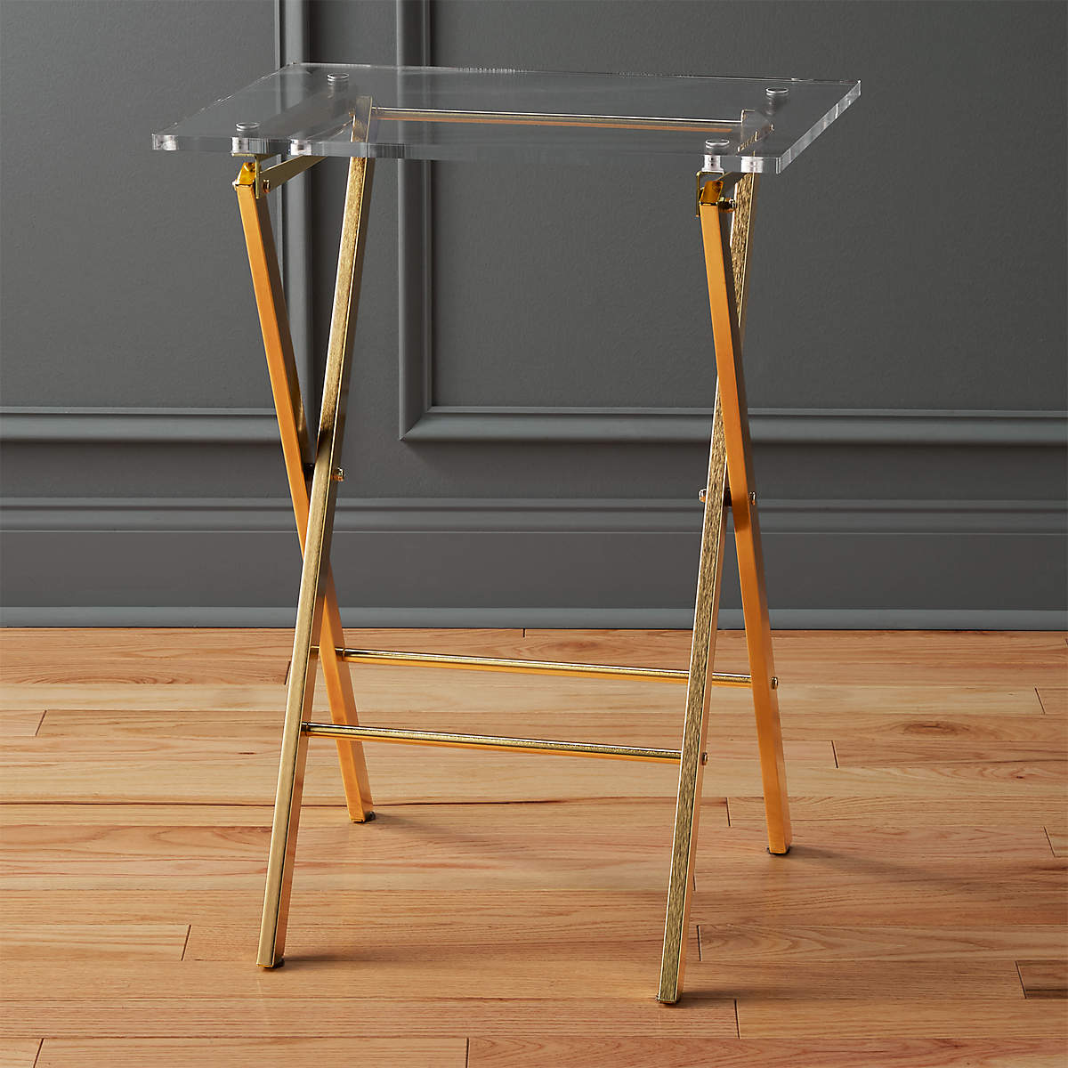 Novo Acrylic Folding Table - From Where - 