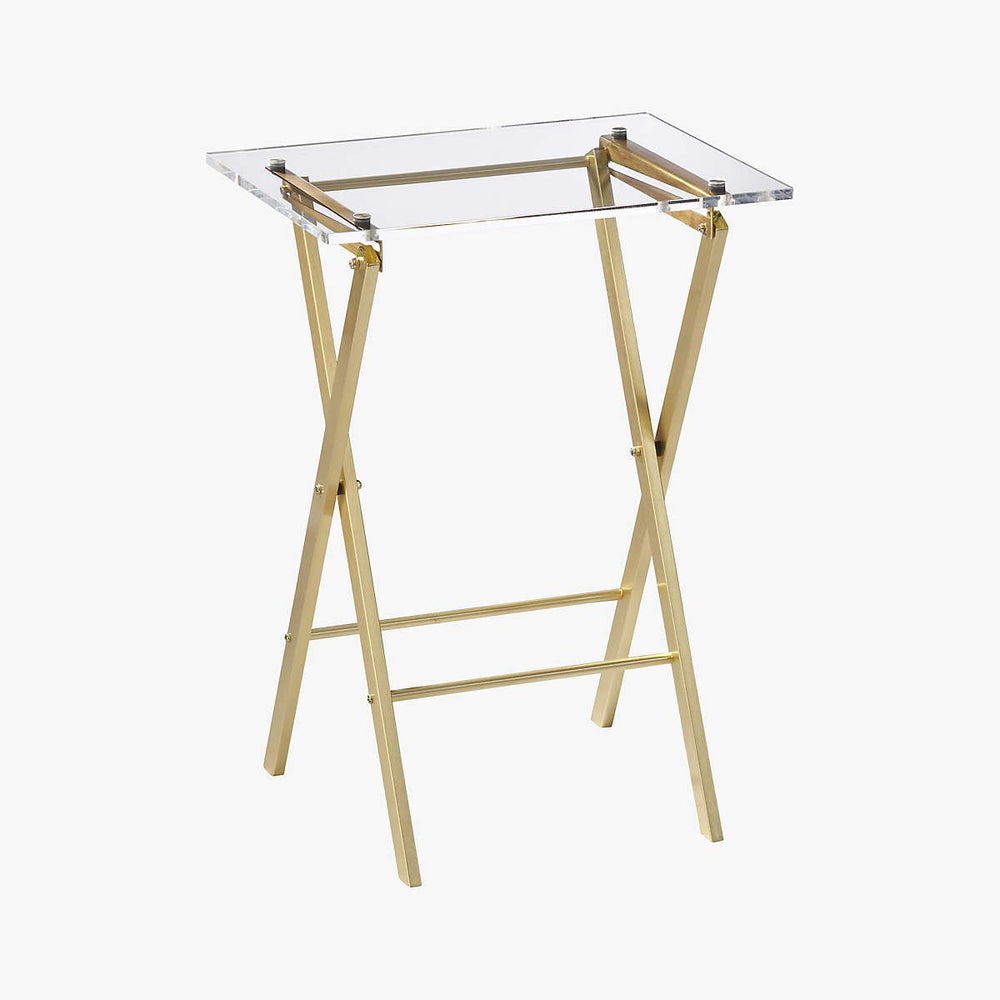 Novo Acrylic Folding Table - From Where -