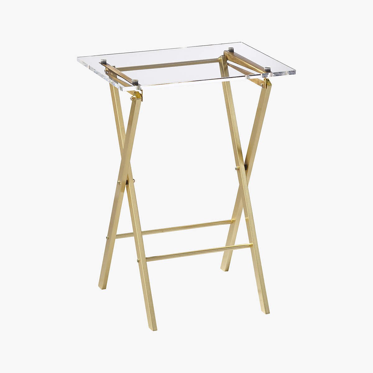 Novo Acrylic Folding Table - From Where - 