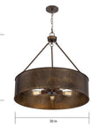 Nuvo Five Light Pendant - From Where - 