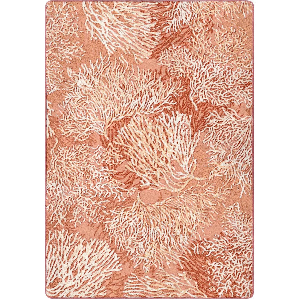 Oceanic Blooms Coastal Rug - From Where Finds - 