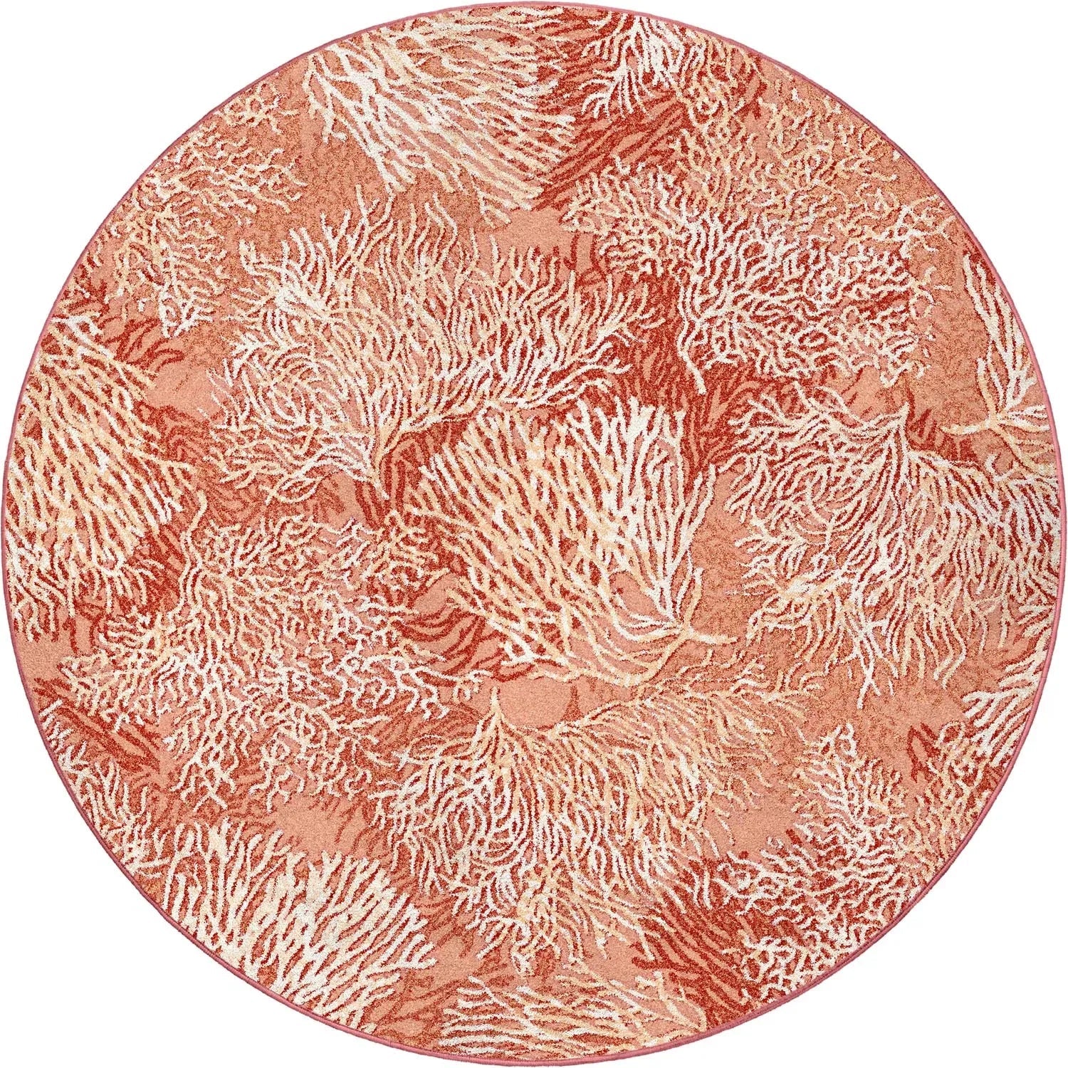 Oceanic Blooms Coastal Rug - From Where Finds - 