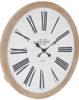 Old Town Wooden Wall Clock - From Where Finds - 