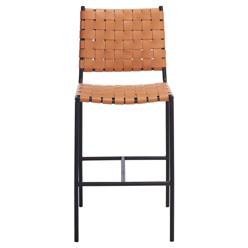 Olenna Woven Counter Stool - From Where -