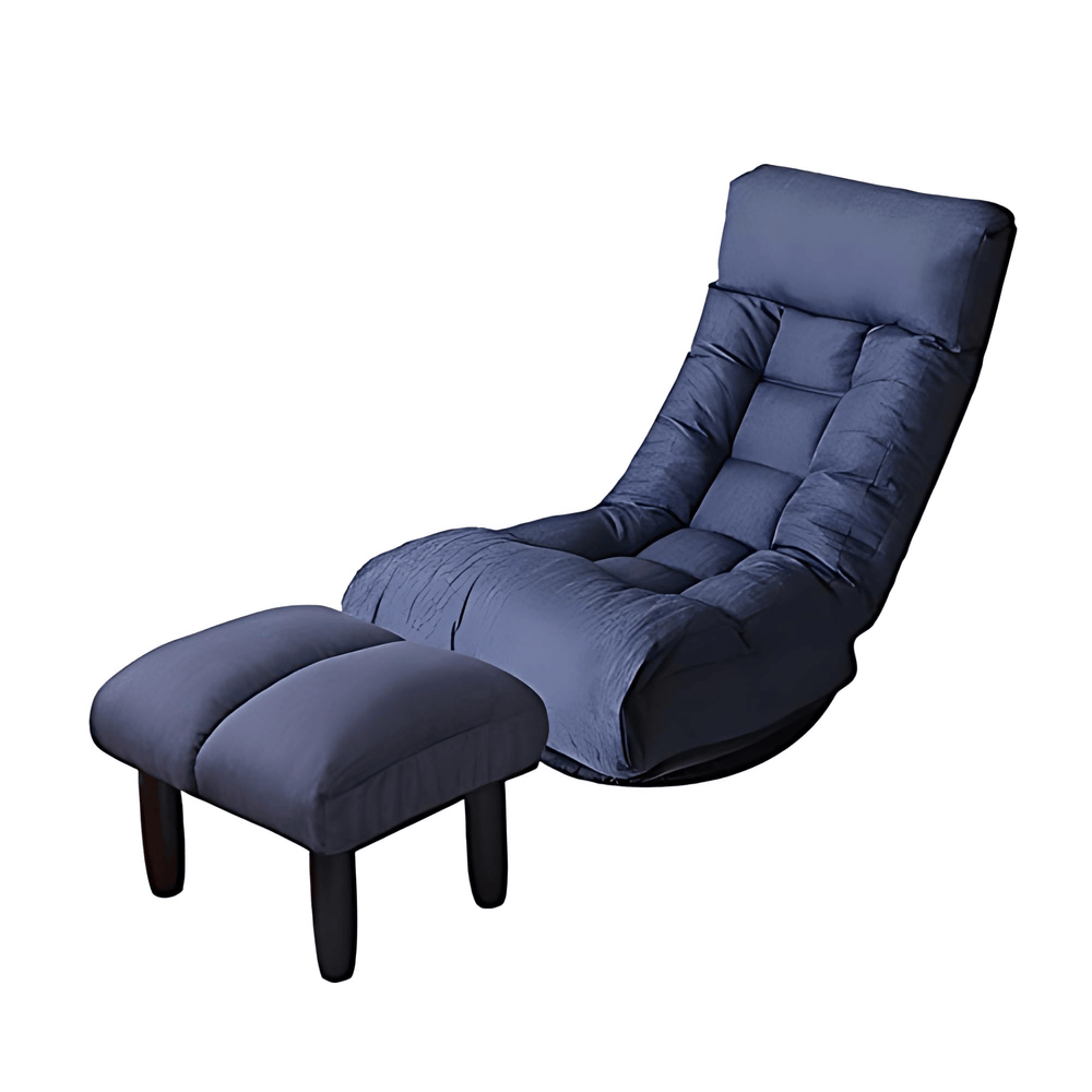 Olodumare Floor Chair in Navy - From Where - 