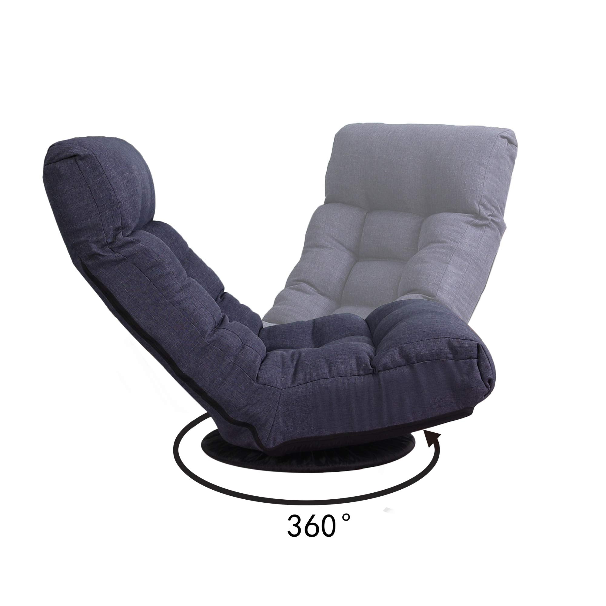 Olodumare Floor Chair in Navy - From Where - 