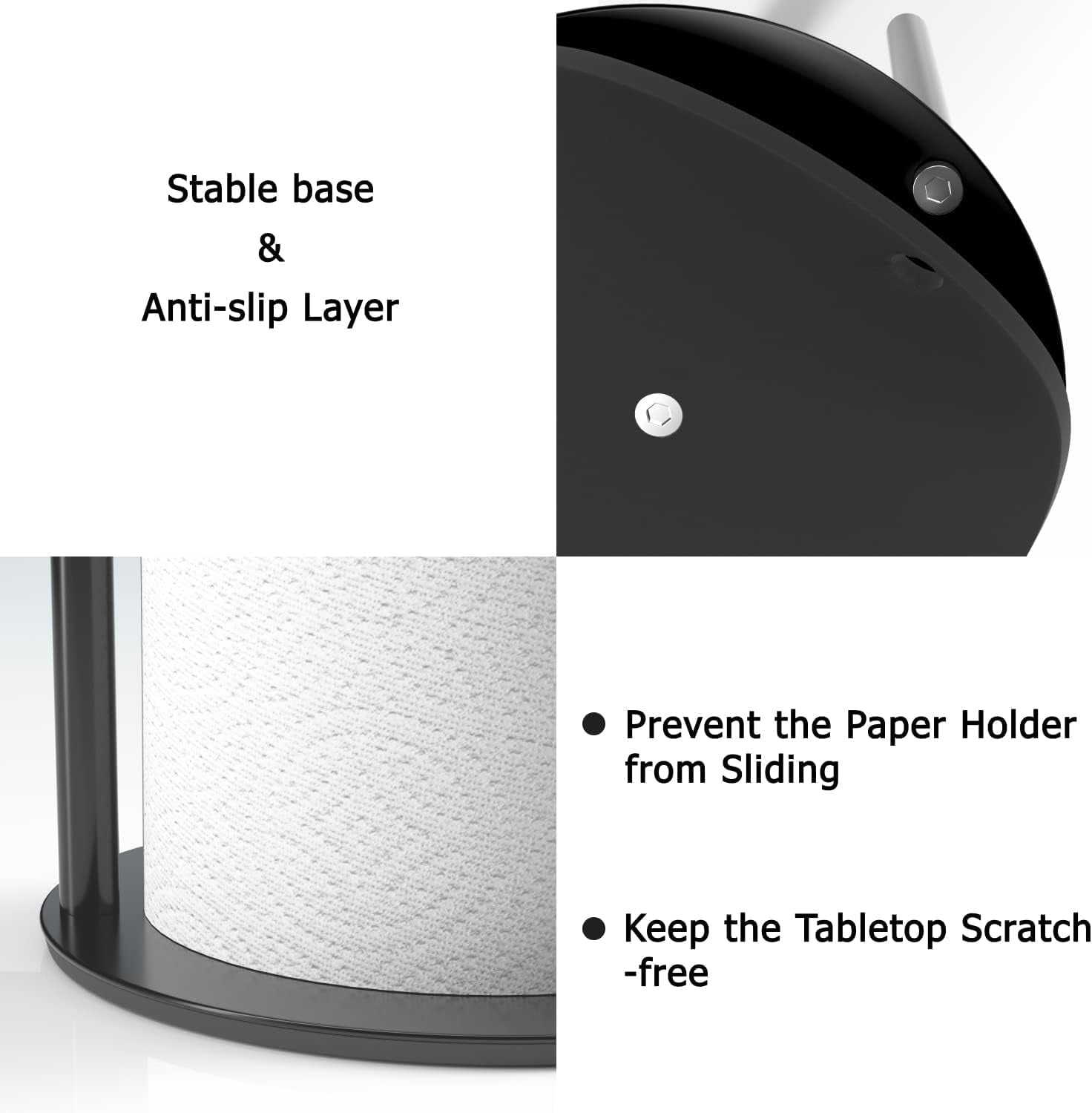 One - Handed Paper Towel Holder - From Where - 