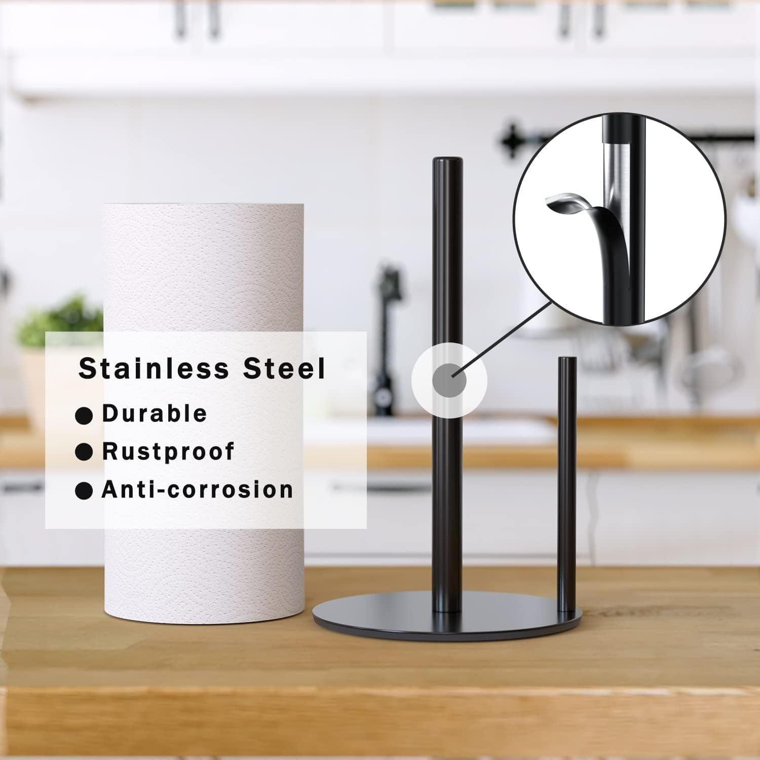 One - Handed Paper Towel Holder - From Where - 