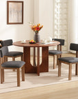 Open Back Dining Chairs Set of 2 - From Where - 