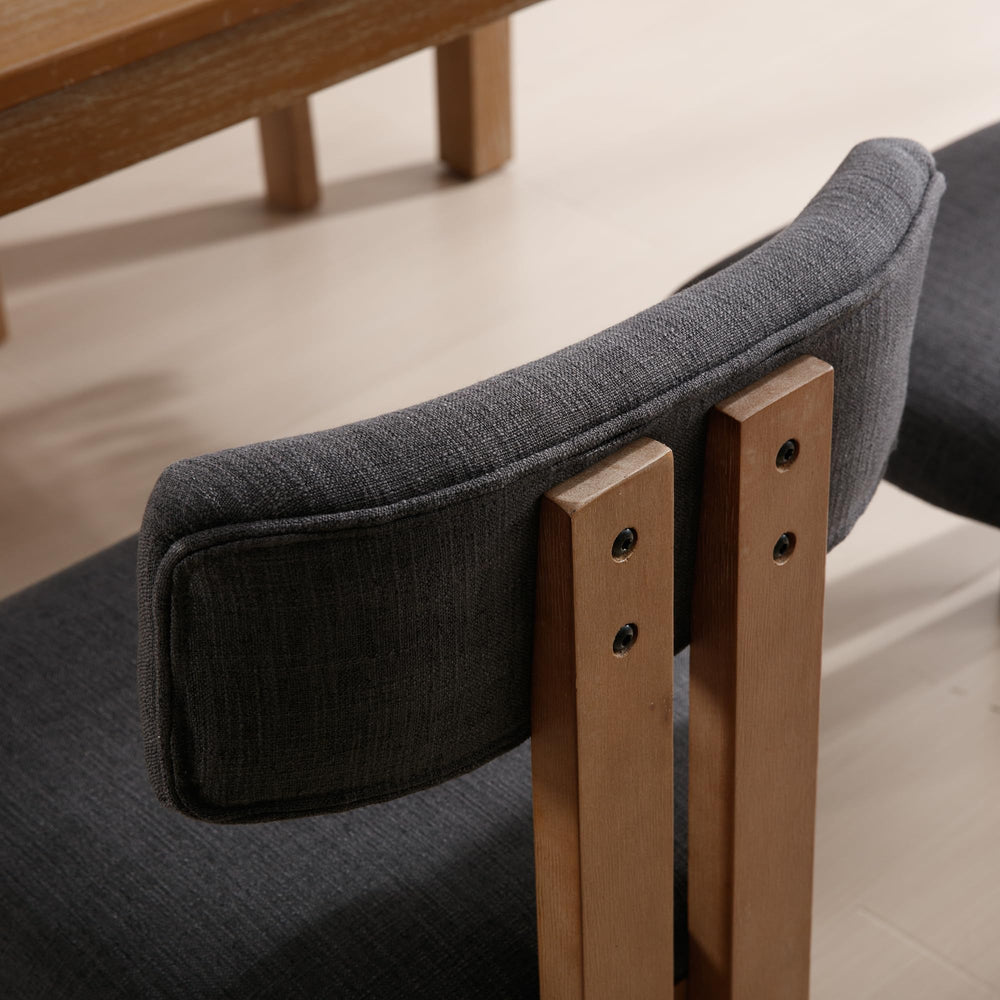 Open Back Dining Chairs Set of 2 - From Where - 