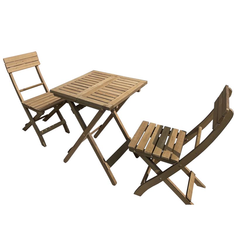 Open Back Folding Outdoor Dining Chair - From Where - 