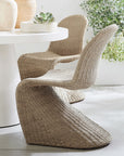 Encinitas Wicker Outdoor Dining Chair (Set of 2)