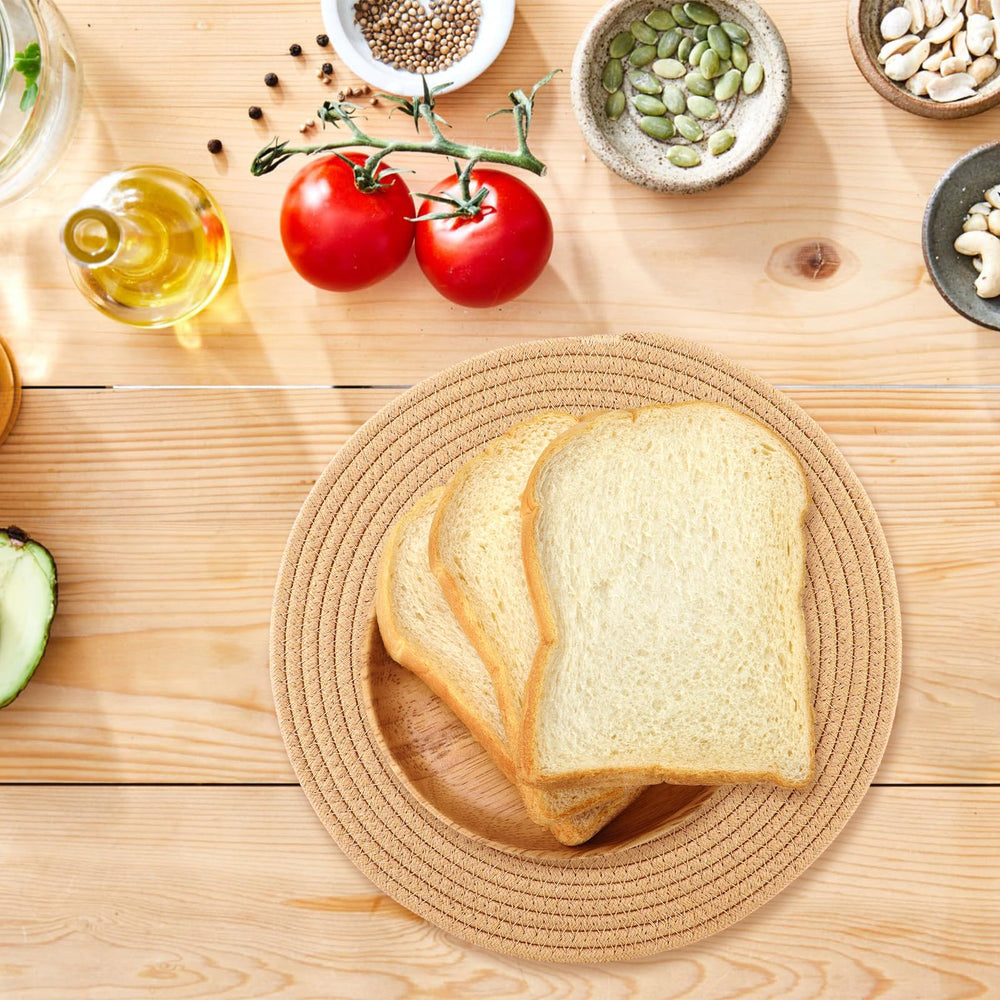 Orange Brown Heat Resistant Placemats - From Where - 