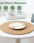 Orange Brown Heat Resistant Placemats - From Where - 