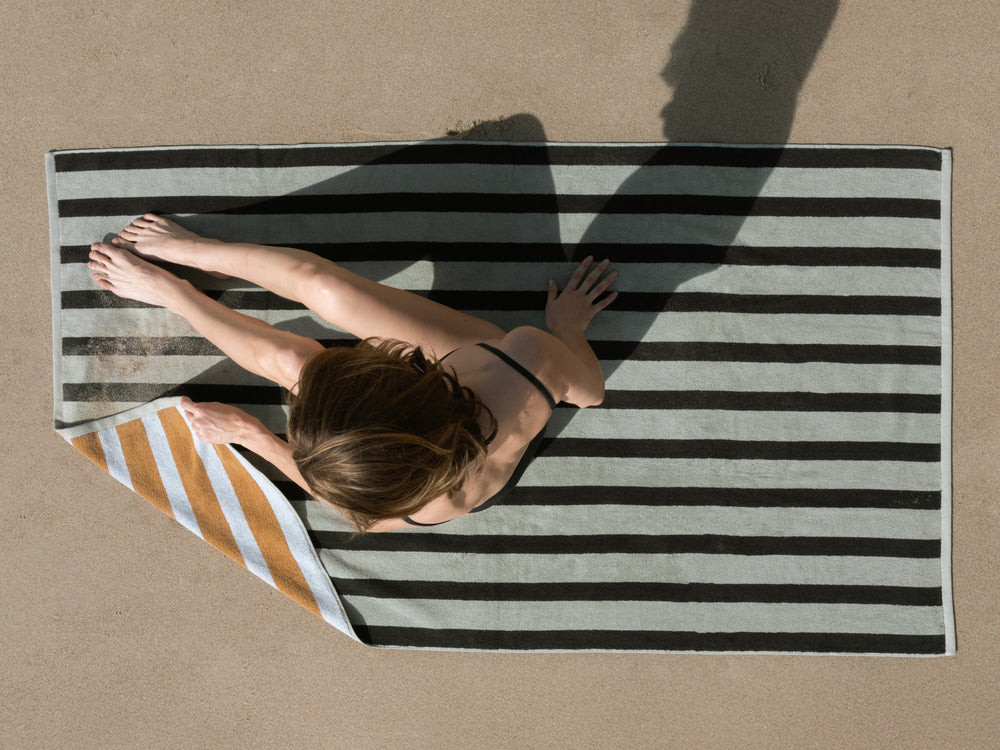 Organic Cabana Beach Towel - From Where -