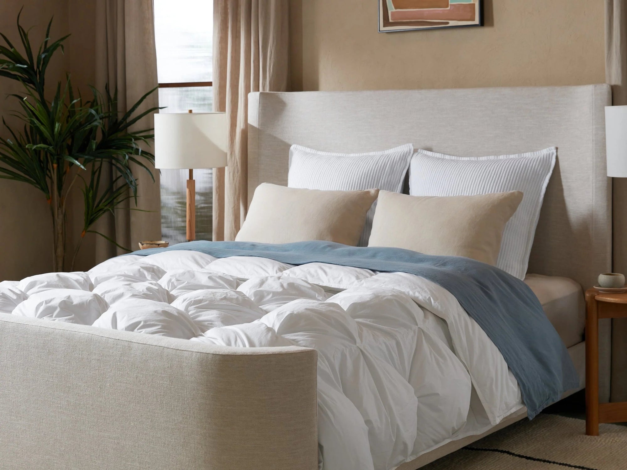 Organic Cotton Puff Comforter - From Where - 