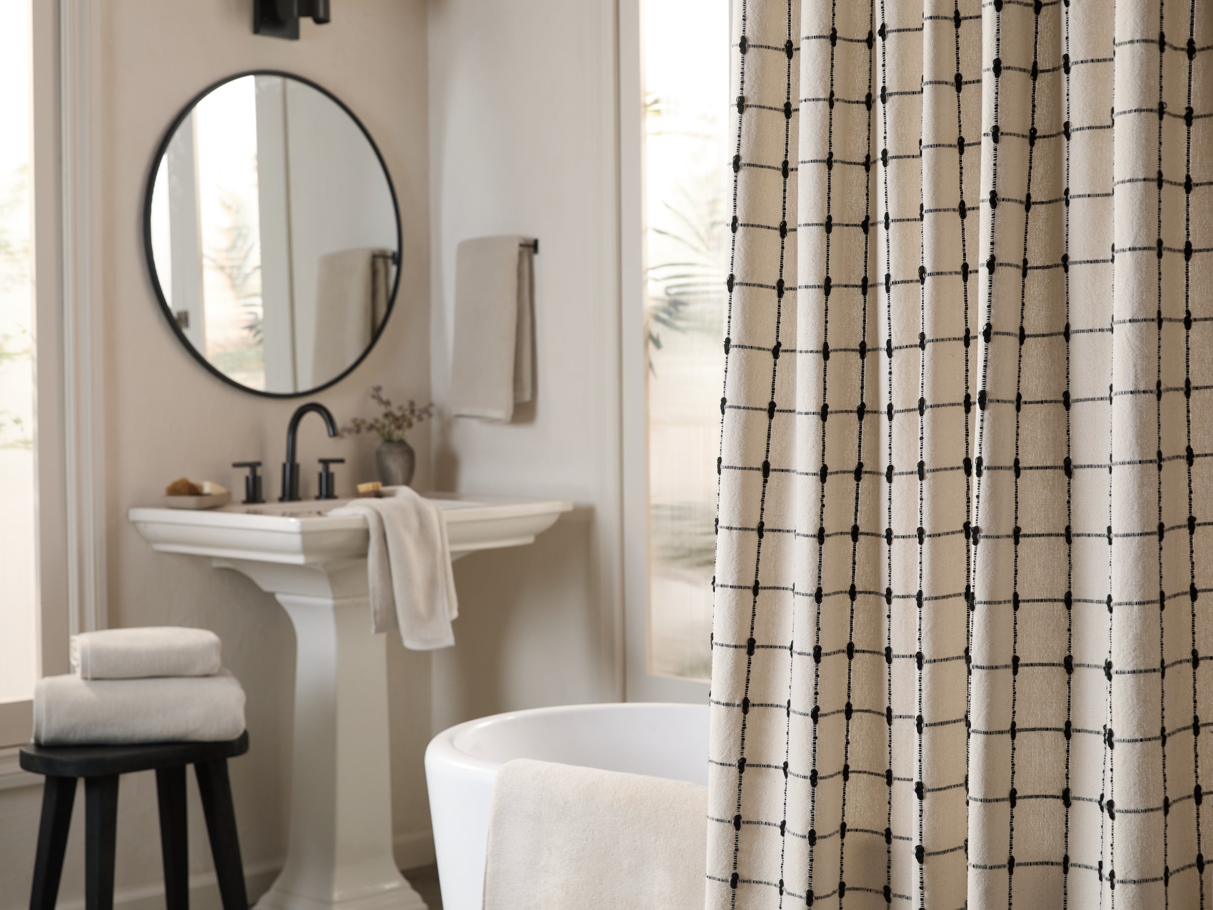 From Where Shower Curtain - Thumbnail 4