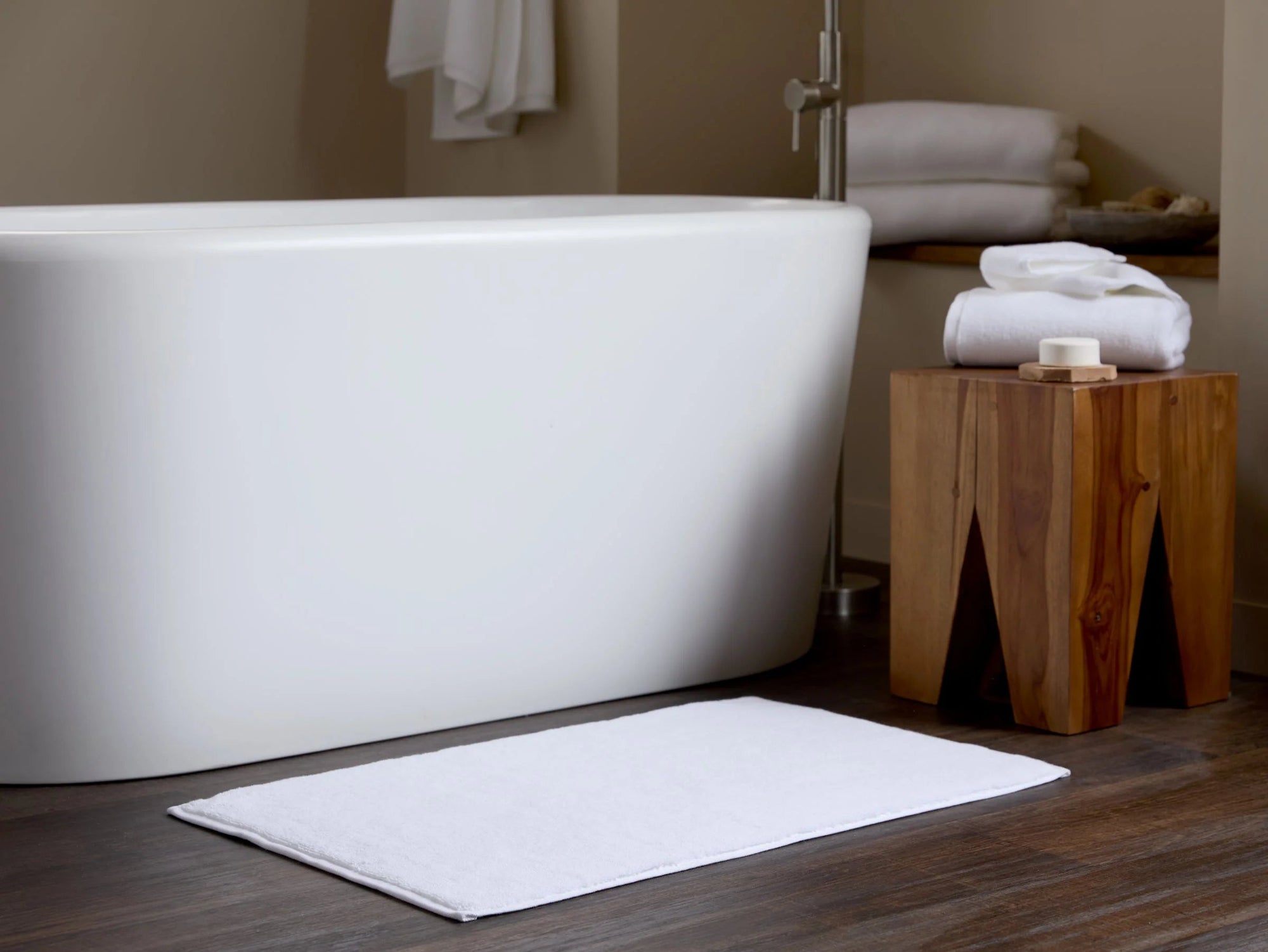 Organic Plush Tub Mat - From Where - 