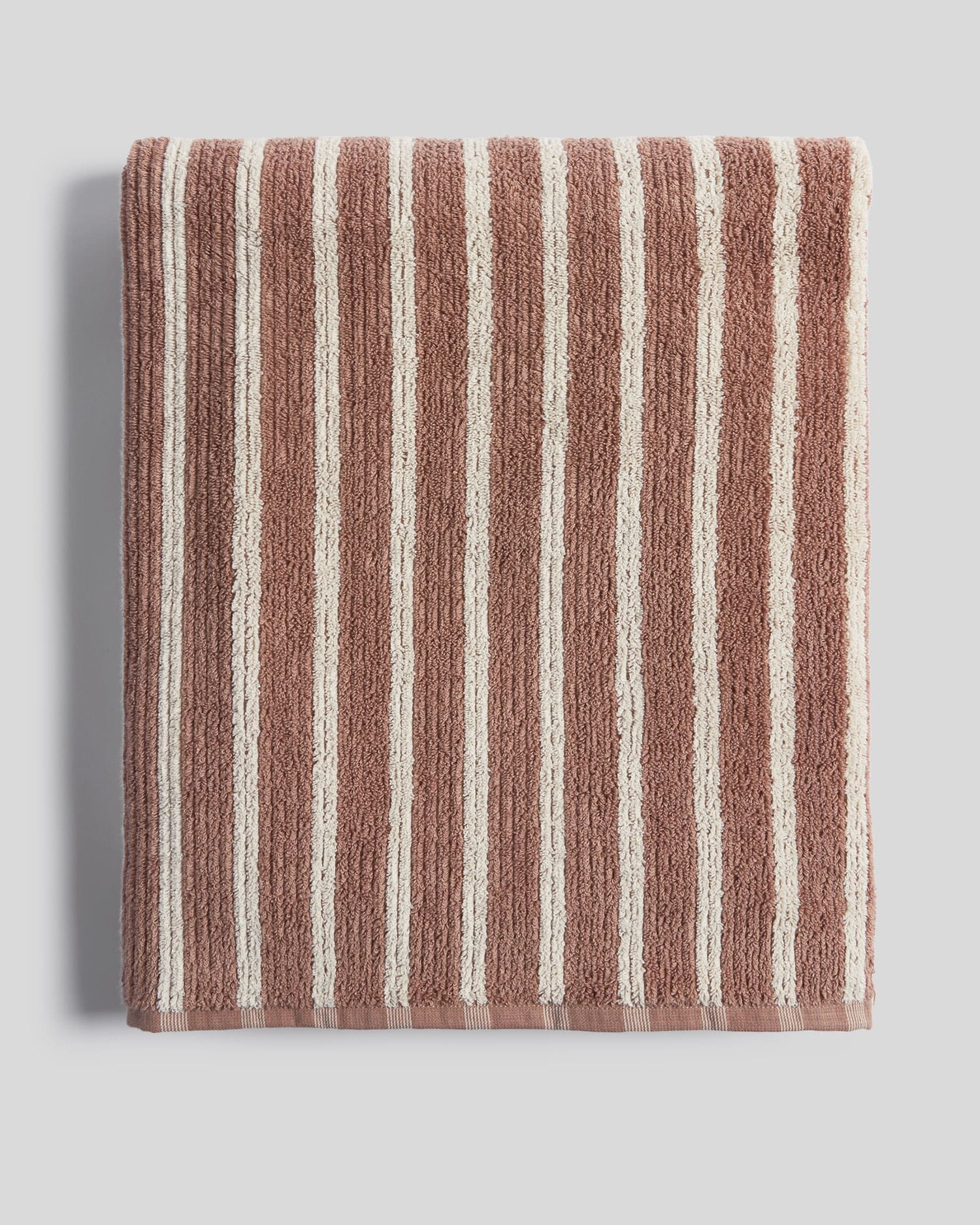 Organic Resort Stripe Towels - From Where Finds -