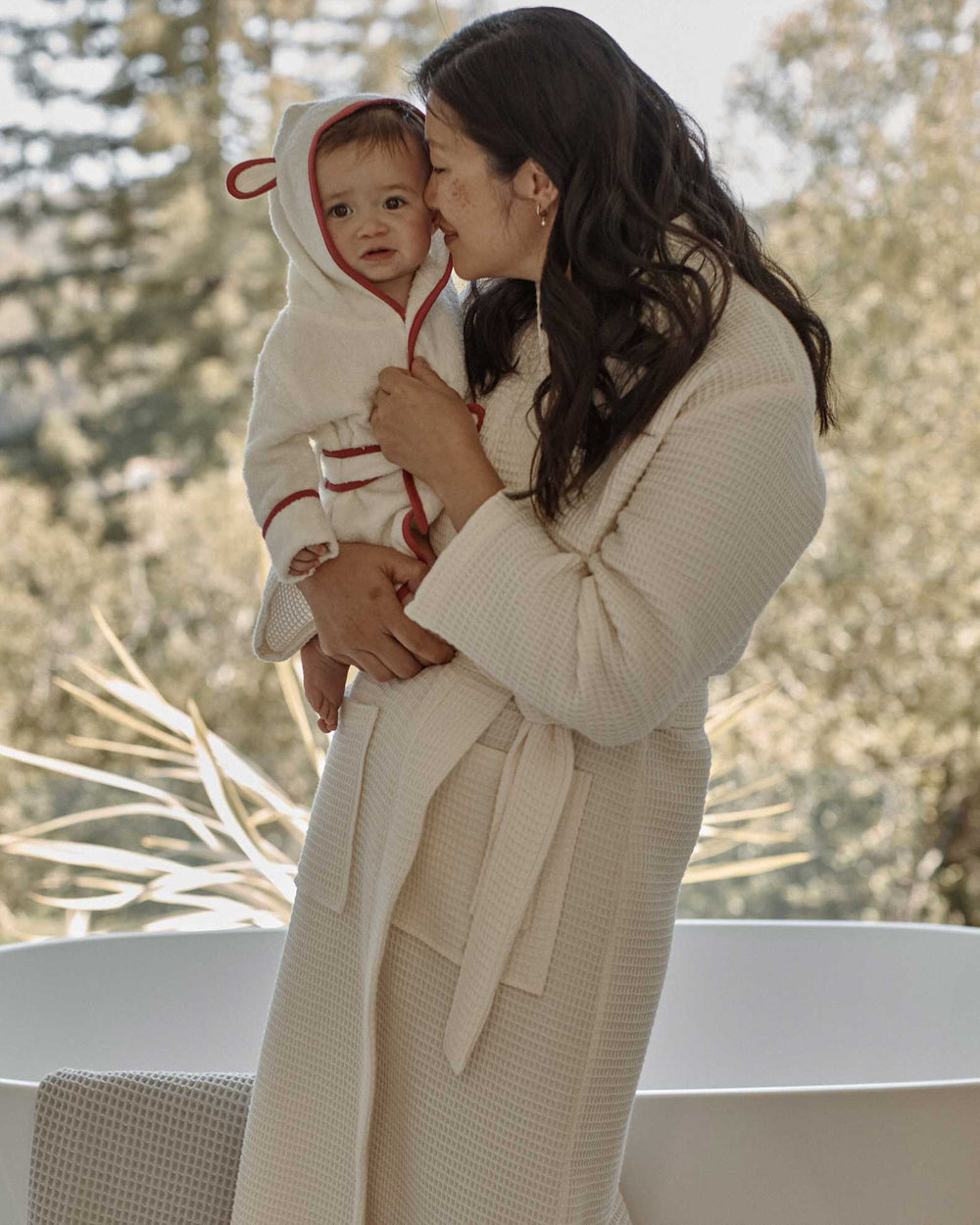 Organic Turkish Waffle Robe - From Where Finds - 