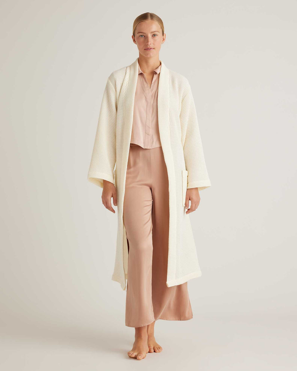 Organic Turkish Waffle Robe - From Where Finds - 