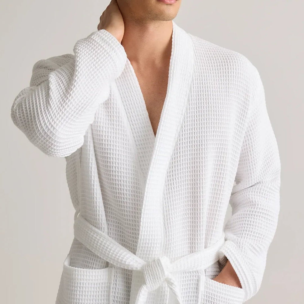Organic Turkish Waffle Robe - From Where Finds - 