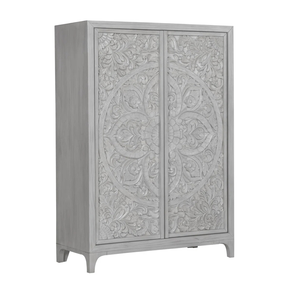 Ornate Carved Armoire - From Where - 