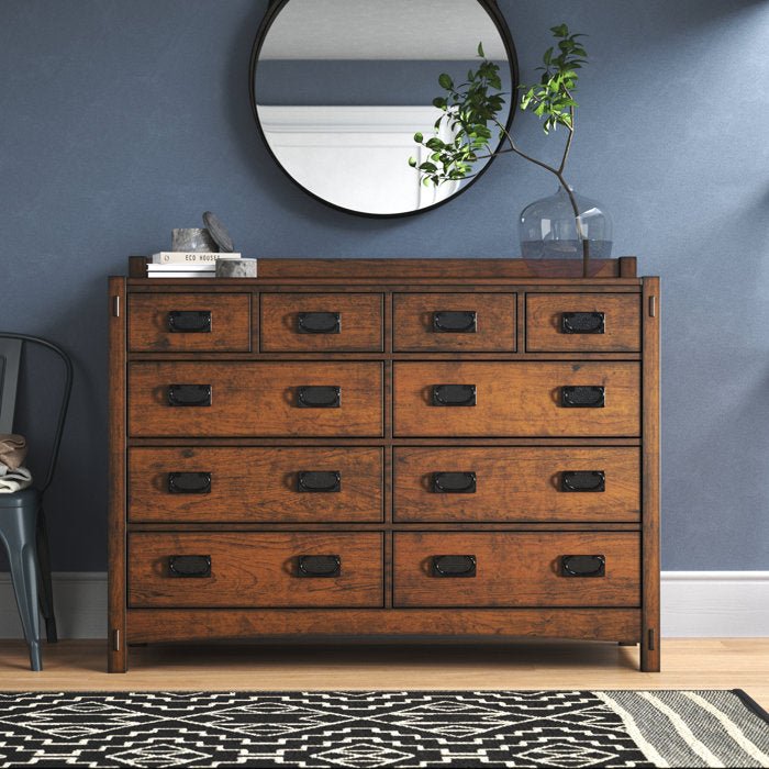 Orpha 10 - Drawer Double Dresser - From Where - 