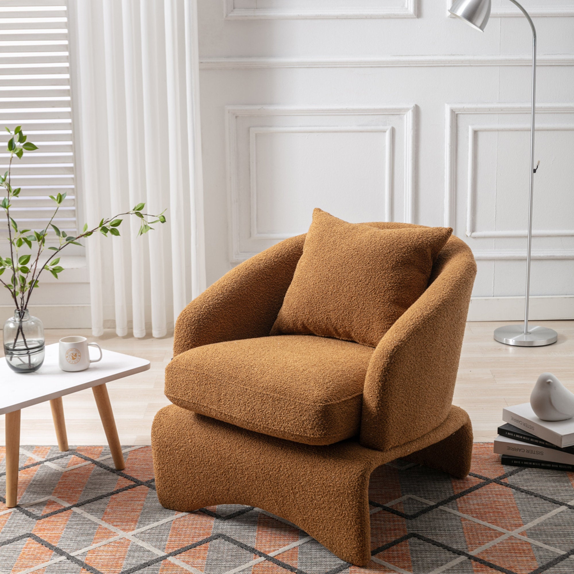 Orren Ellis Wide Accent Chair - From Where - 