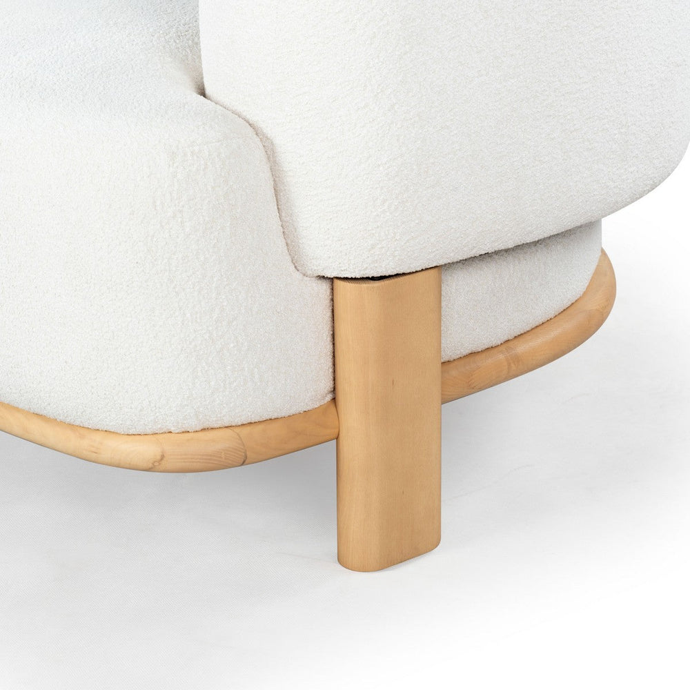 Oscar Boucle Accent Chair - From Where Finds - 