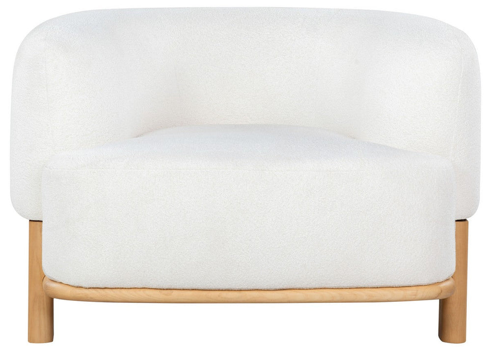 Oscar Boucle Accent Chair - From Where Finds - 