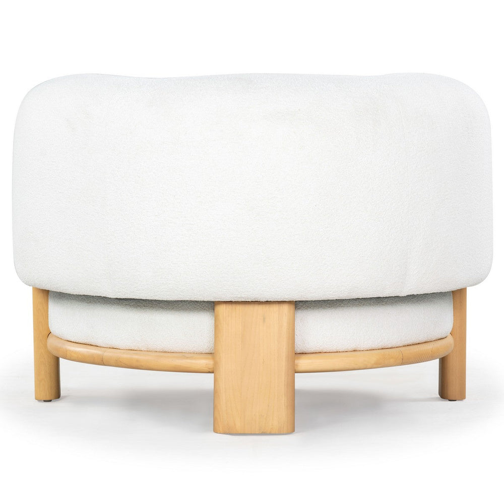 Oscar Boucle Accent Chair - From Where Finds - 