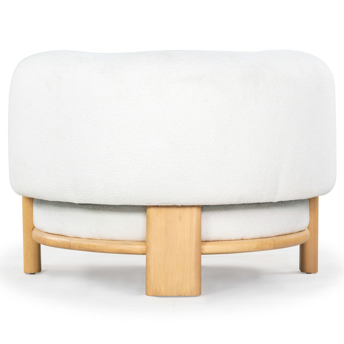 Oscar Boucle Accent Chair - From Where Finds - 
