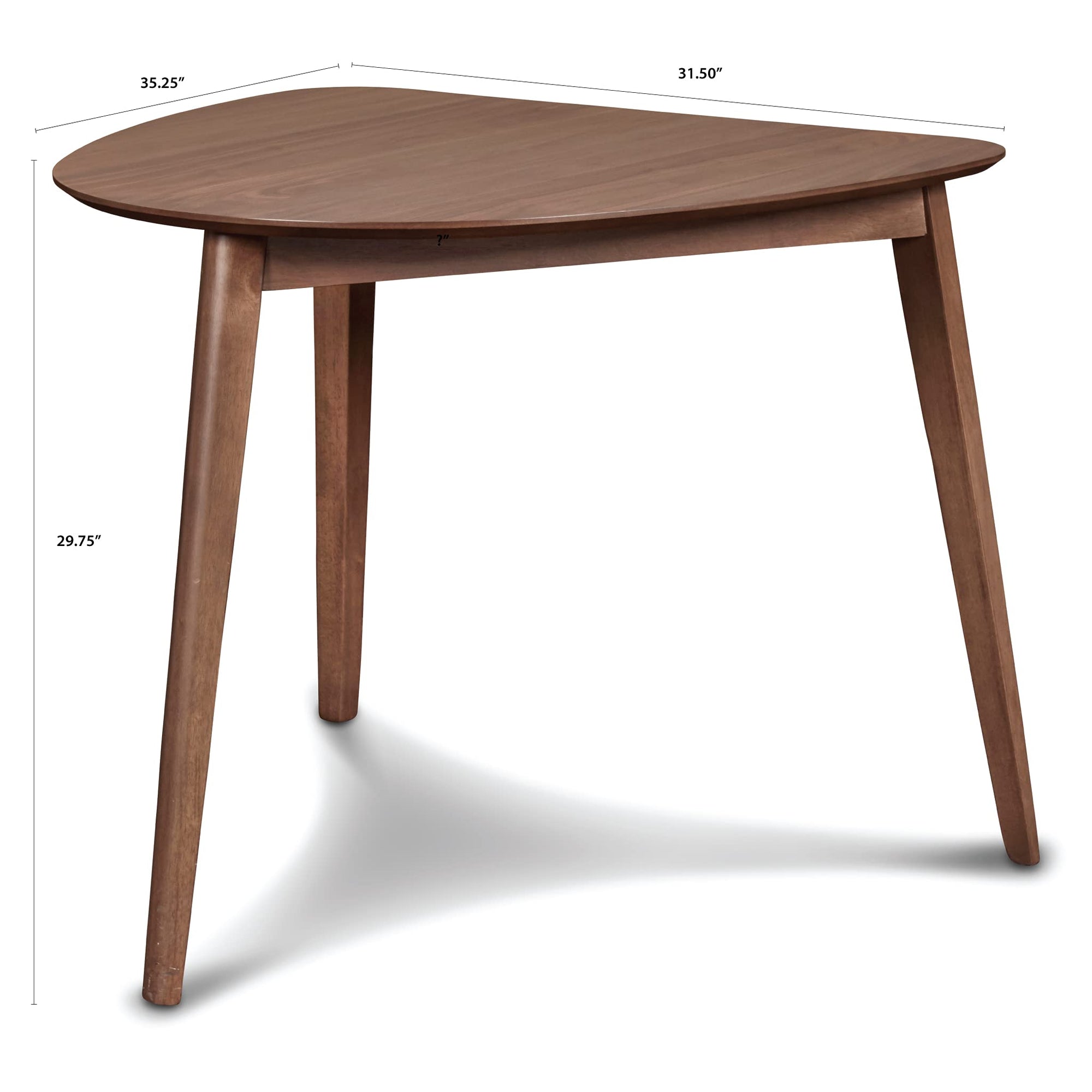 Oscar Wood Corner Table - From Where - 