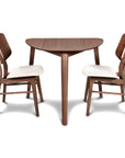 Oscar Wood Corner Table - From Where - 