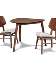 Oscar Wood Corner Table - From Where - 