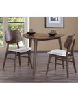 Oscar Wood Corner Table - From Where - 