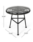 Outdoor 3 - Piece Wicker Chat Set - From Where - 
