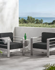 Outdoor Aluminum Club Chairs - From Where - 