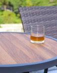 Outdoor Bar Height Bistro Table - From Where - 