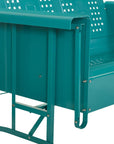 Outdoor Metal Glider Loveseat - From Where - 