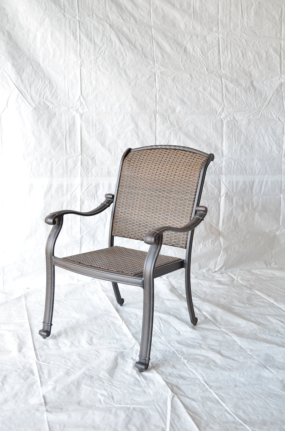 Outdoor Patio 7 pcs Round Dining Set - From Where - 