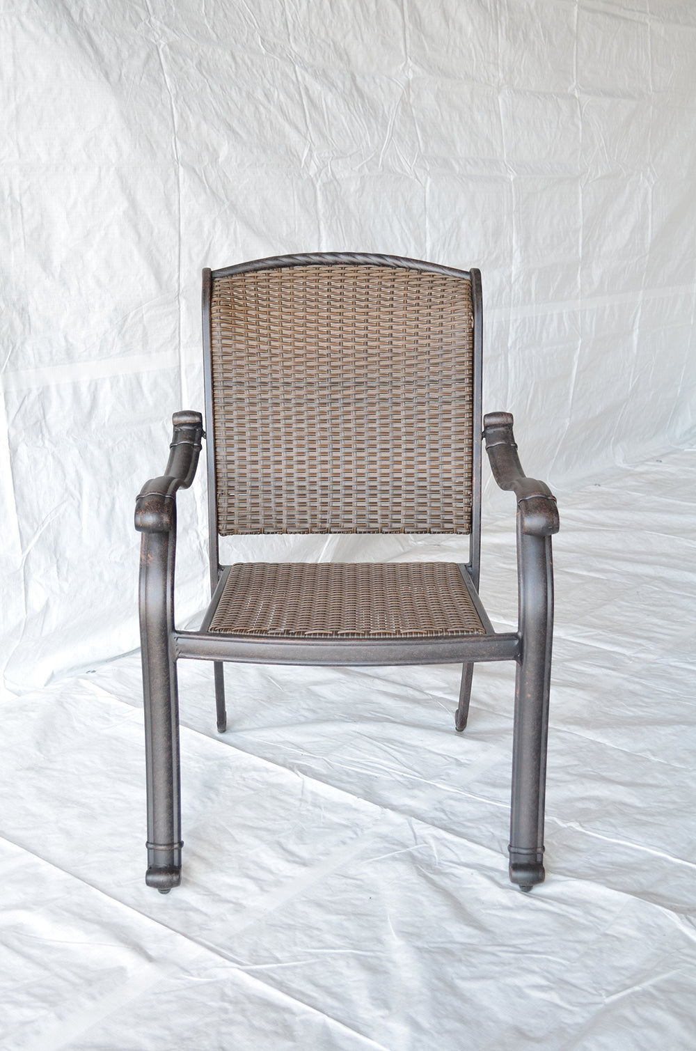 Outdoor Patio 7 pcs Round Dining Set - From Where - 