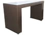 Outdoor Patio Bar Table with Glass Top - From Where - 