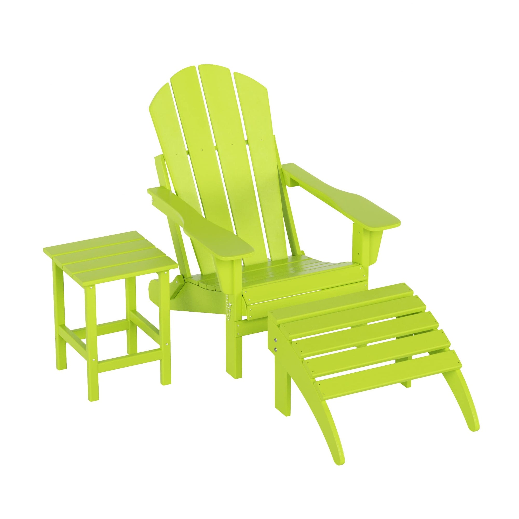 Outdoor Patio Furniture Set in Lime - From Where - 