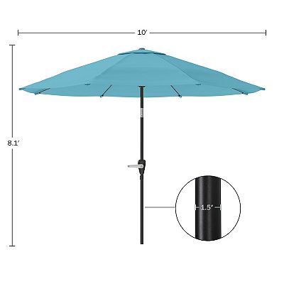 Outdoor Patio Umbrella with Vented Canopy - From Where - 